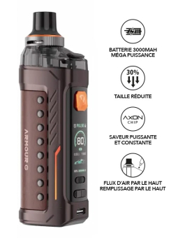 POD ARMOUR G MTL - VAPORESSO MARRON