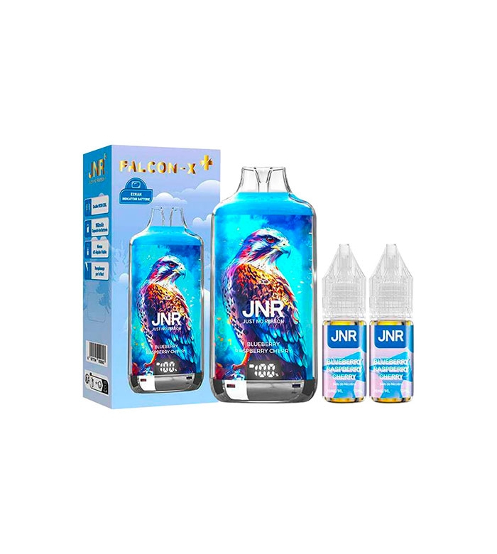 POD RECHARGEABLE - FALCON X 2800 JNR - BLUEBERRY RASPBERRY CHERRY