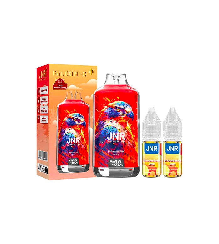 POD RECHARGEABLE - FALCON X 2800 JNR - STRAWBERRY KIWI