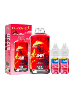 POD RECHARGEABLE - FALCON X 2800 JNR - BLACK DRAGON ICE