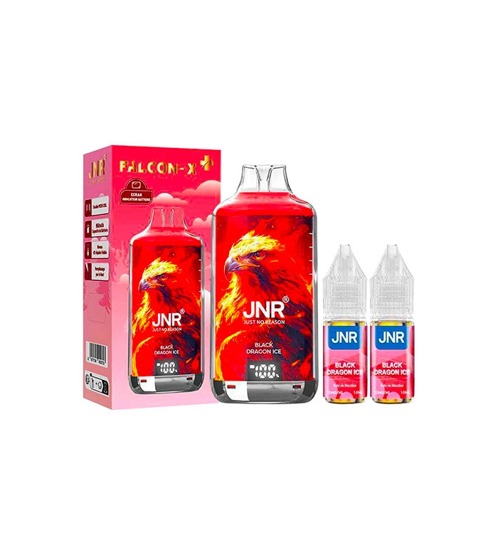 POD RECHARGEABLE - FALCON X 2800 JNR - BLACK DRAGON ICE