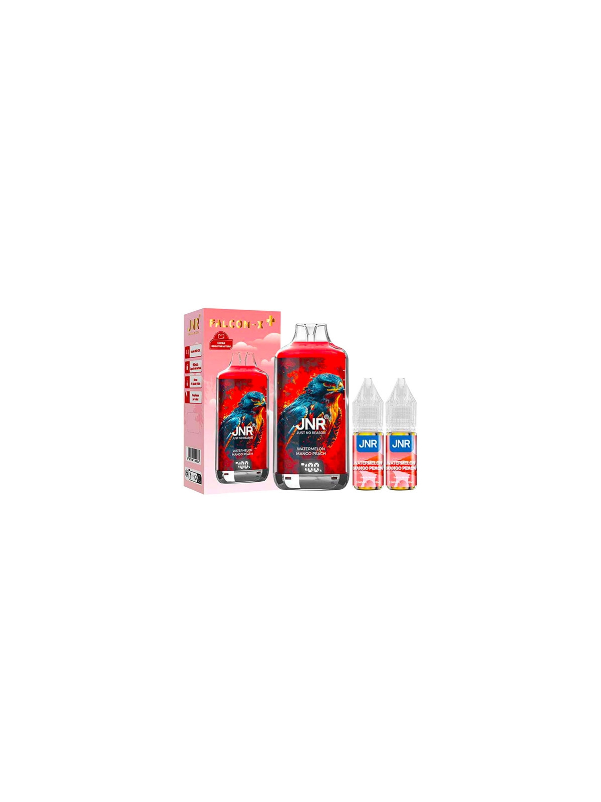 POD RECHARGEABLE - FALCON X 2800 JNR - WATERMELON MANGO PEACH