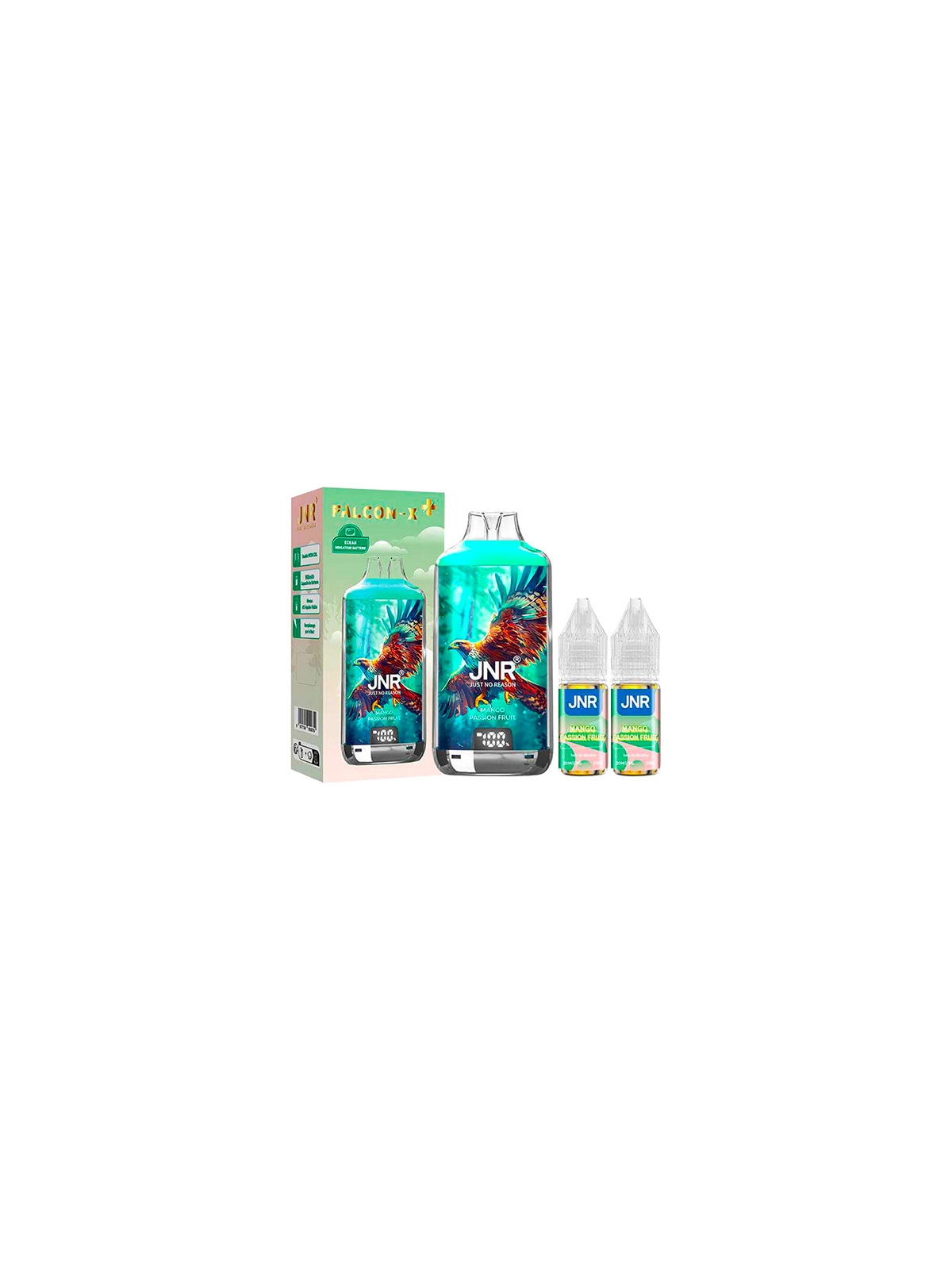 POD RECHARGEABLE - FALCON X 2800 JNR - MANGO PASSION FRUIT