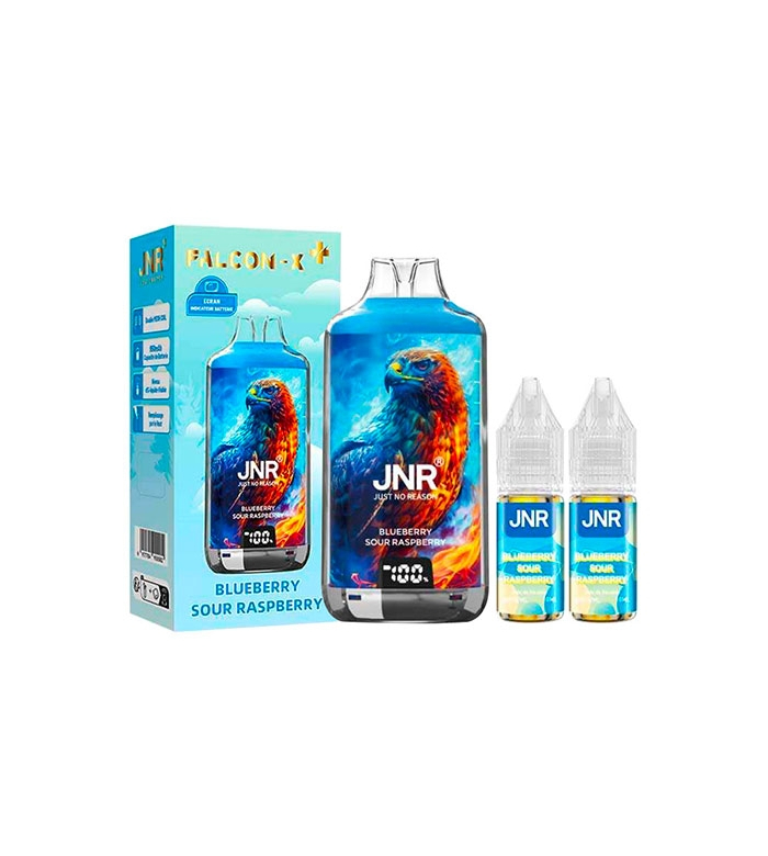 POD RECHARGEABLE - FALCON X 2800 JNR - BLUEBERRY SOUR RASPBERRY