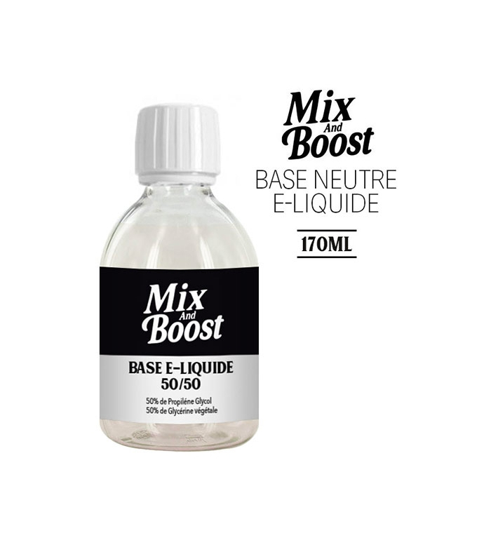 BASE NEUTRE  - MIX AND BOOST 170ML Prix Bas