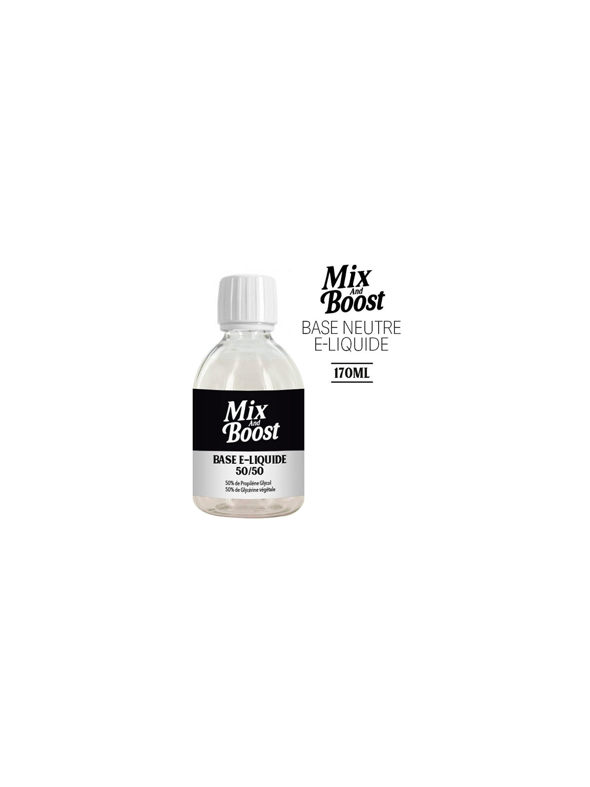 BASE NEUTRE  - MIX AND BOOST 170ML Prix Bas
