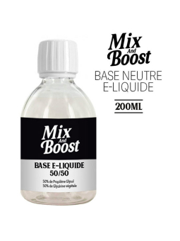 BASE NEUTRE  - MIX AND BOOST 200ML Pas Cher