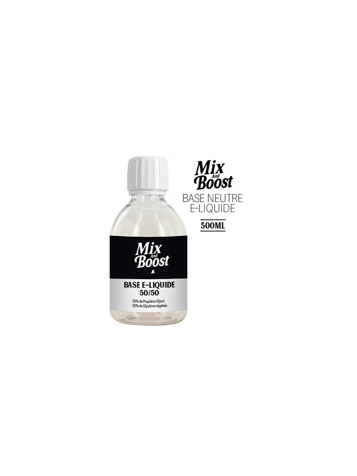 BASE NEUTRE  - MIX AND BOOST 500ML Pas Cher