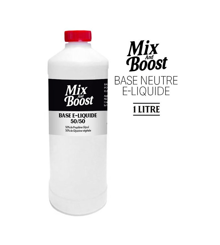 BASE NEUTRE 1 LITRE - MIX AND BOOST Pas Cher