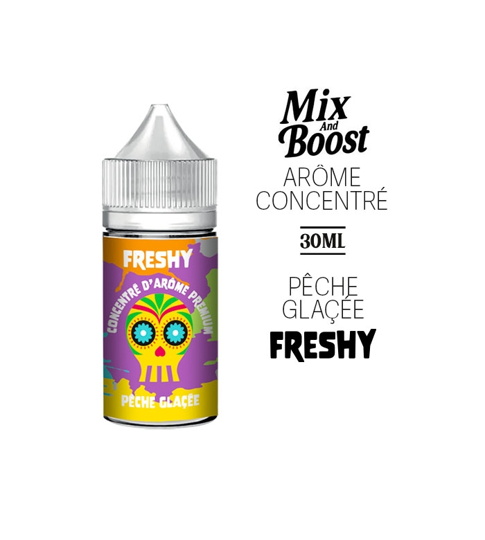 Arôme concentré ARÔME CONCENTRÉ 30ML - PÊCHE GLACÉE – FRESHY DIY e-liquide meilleur prix