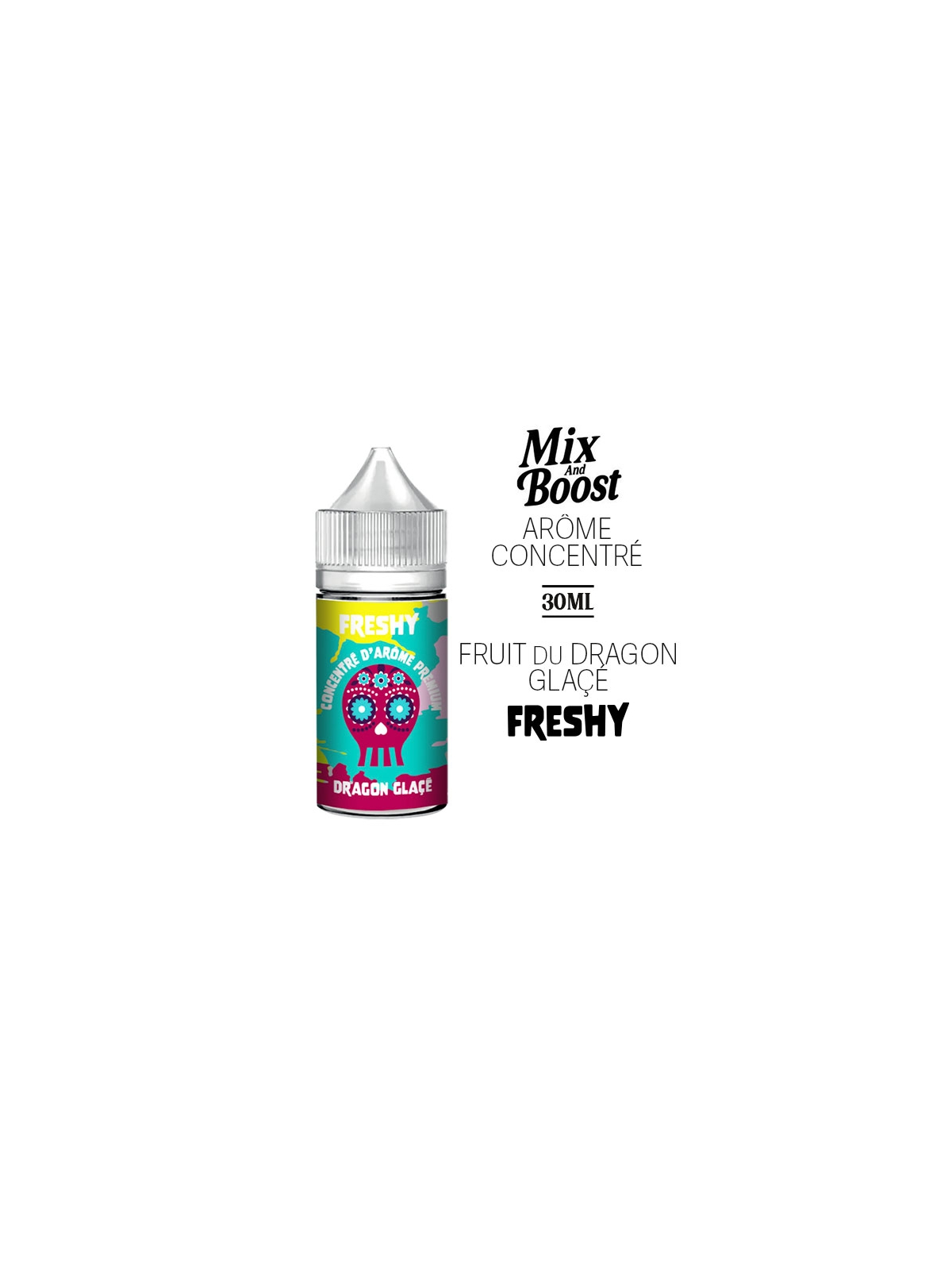 Arôme concentré ARÔME CONCENTRÉ 30ML - DRAGON GLACÉE – FRESHY DIY e-liquide pas cher