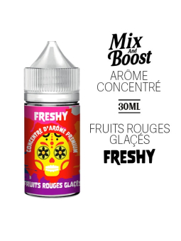 Arôme concentré ARÔME CONCENTRÉ 30ML - FRUITS ROUGES GLACÉS – FRESHY DIY e-liquide pour cigarette électronique