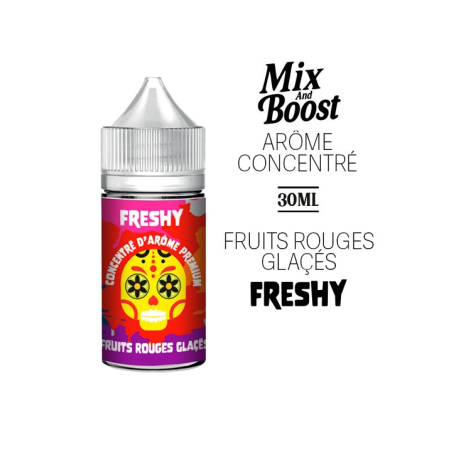 Arôme concentré ARÔME CONCENTRÉ 30ML - FRUITS ROUGES GLACÉS – FRESHY DIY e-liquide pour cigarette électronique
