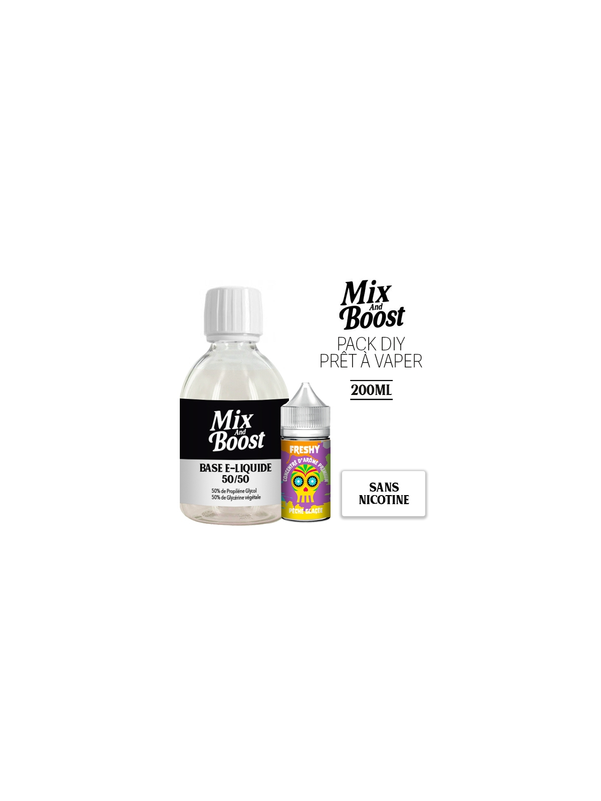 PACK DIY - PÊCHE GLACÉE  - FRESHY 200ML
