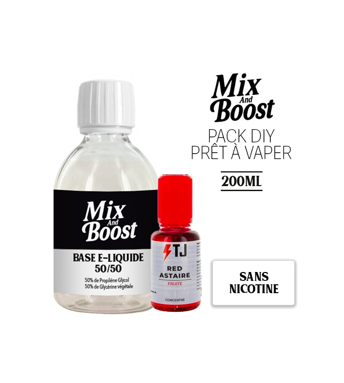 PACK DIY - RED ASTAIRE  - TJUICE 200ML