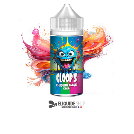 E-liquide pas cher GLOOP’S Cola Glacé 100ml – soda frais et pétillant