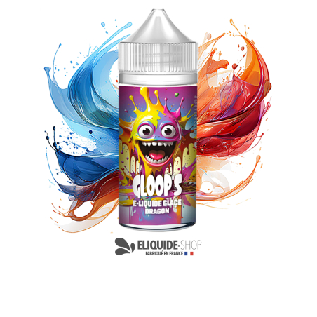 E-liquide pas cher GLOOP’S Dragon Glacé 100ml – fruit du dragon givré