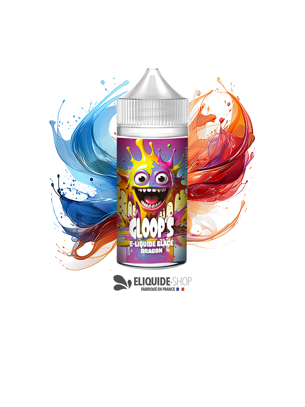 E-liquide pas cher GLOOP’S Dragon Glacé 100ml – fruit du dragon givré