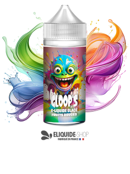 E-liquide pas cher GLOOP’S Fruits Rouges Glacé 100ml – mélange fruité et frais