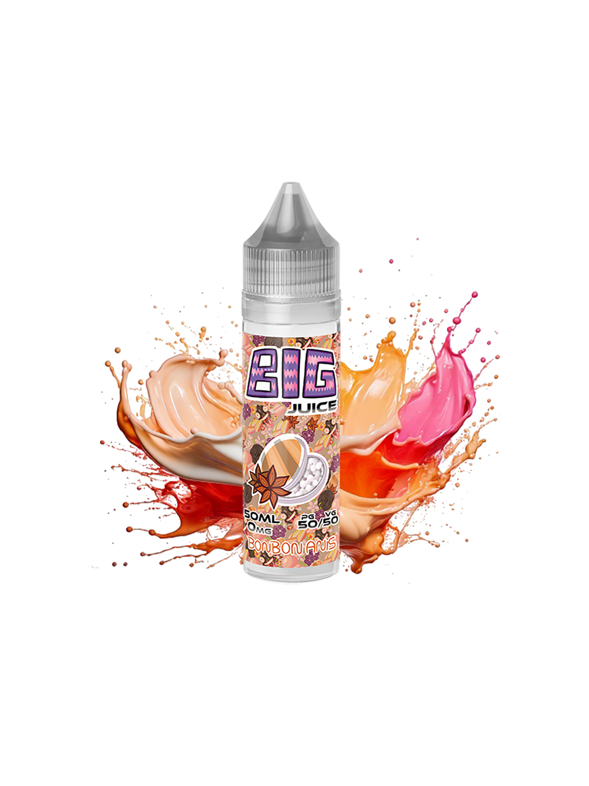 E-LIQUIDE 50ML BONBON ANANAS - BIG-JUICE