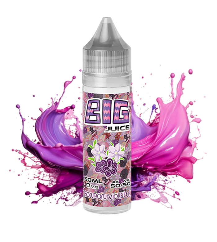 E-LIQUIDE 50ML BONBON VIOLETTE - BIG-JUICE