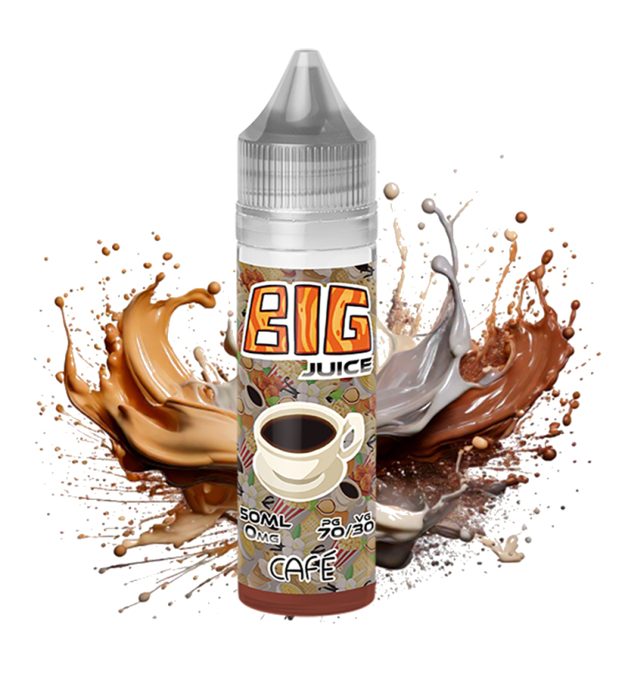 E-LIQUIDE 50ML CAFÉ - BIG-JUICE