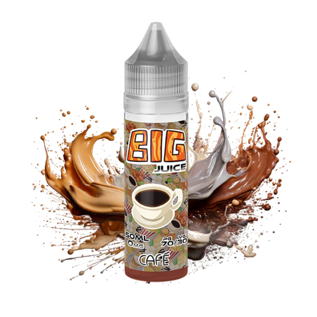 E-LIQUIDE 50ML CAFÉ - BIG-JUICE