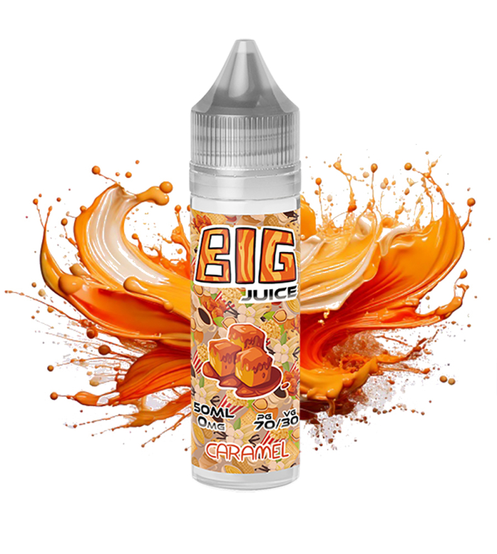 E-LIQUIDE 50ML CARAMEL - BIG-JUICE