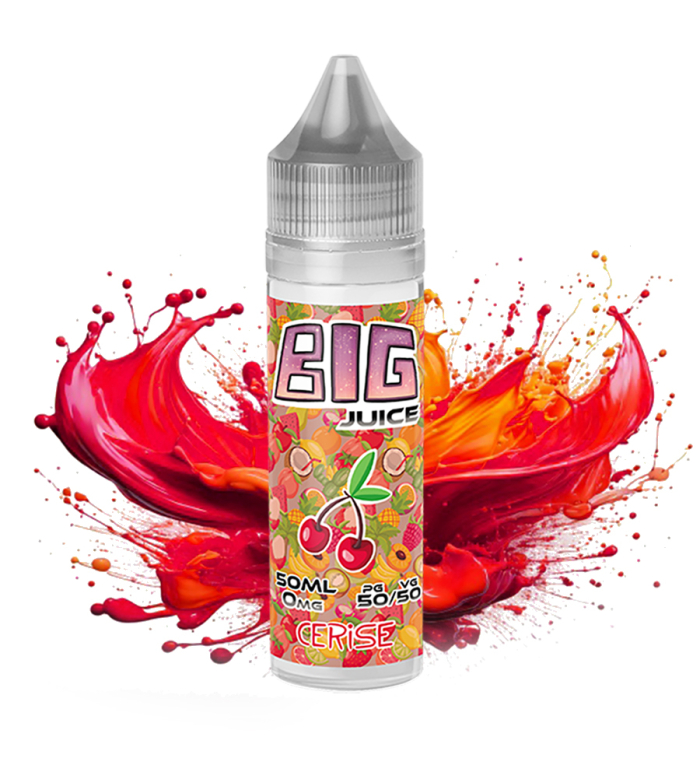 E-LIQUIDE 50ML CERISE - BIG-JUICE