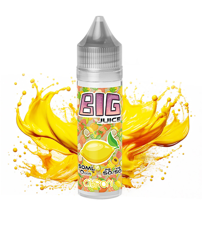 E-LIQUIDE 50ML CITRON - BIG-JUICE