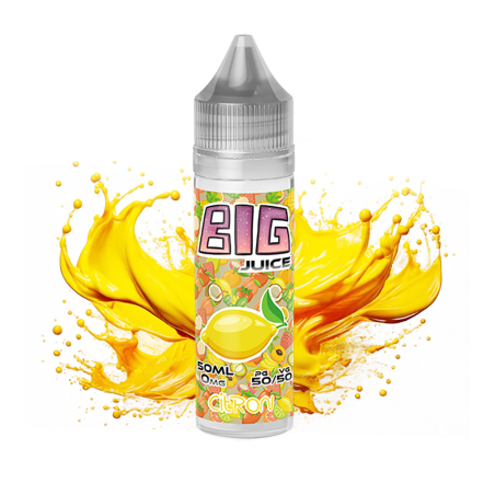 E-LIQUIDE 50ML CITRON - BIG-JUICE