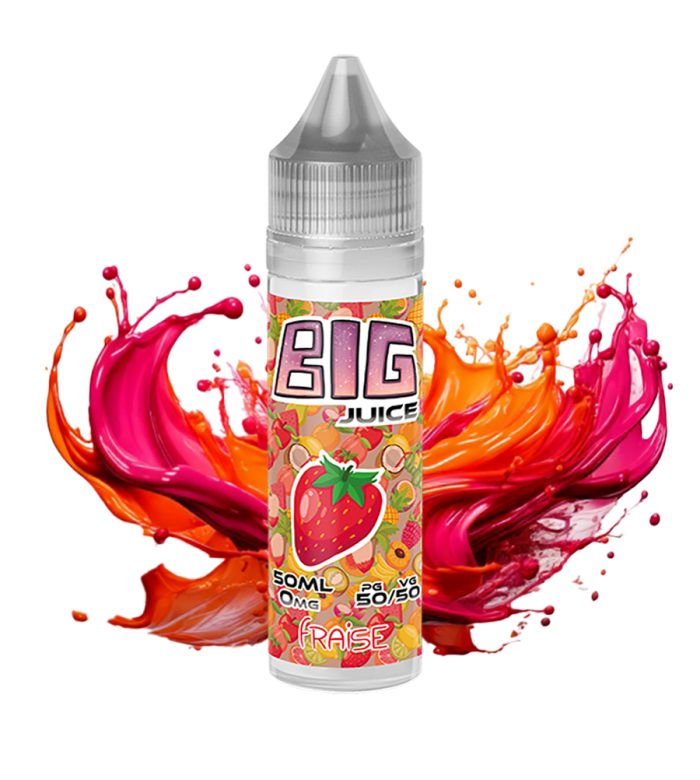 E-LIQUIDE 50ML FRAISE - BIG-JUICE