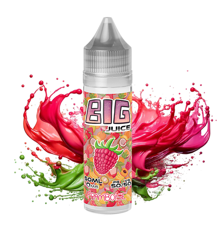 E-LIQUIDE 50ML FRAMBOISE - BIG-JUICE