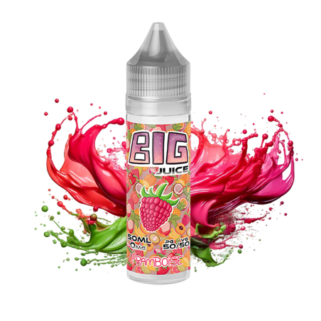 E-LIQUIDE 50ML FRAMBOISE - BIG-JUICE