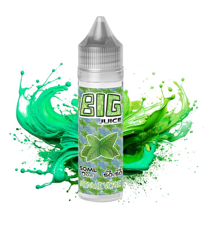 E-LIQUIDE 50ML MENTHE VERTE - BIG-JUICE