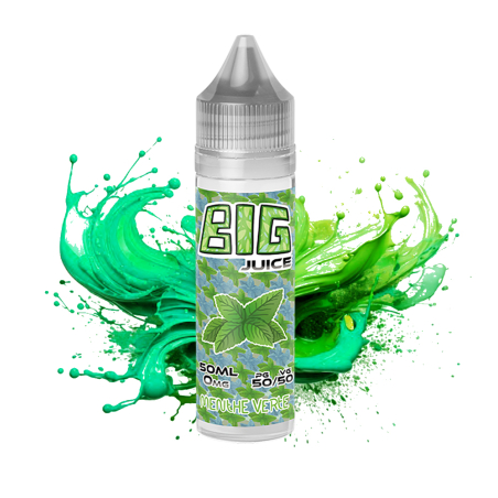 E-LIQUIDE 50ML MENTHE VERTE - BIG-JUICE