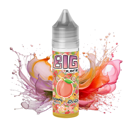 E-LIQUIDE 50ML PÊCHE - BIG-JUICE
