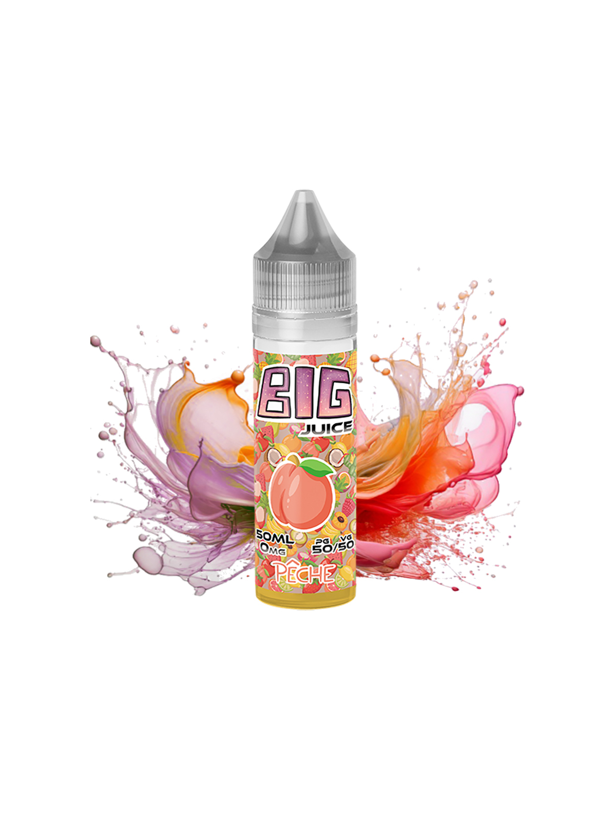 E-LIQUIDE 50ML PÊCHE - BIG-JUICE