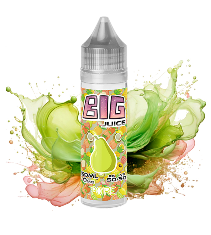 E-LIQUIDE 50ML POIRE - BIG-JUICE