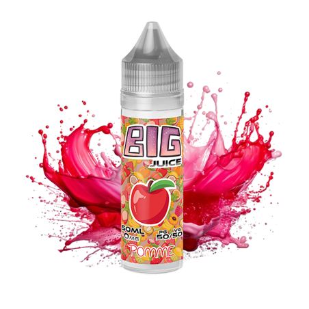 E-LIQUIDE 50ML POMME - BIG-JUICE