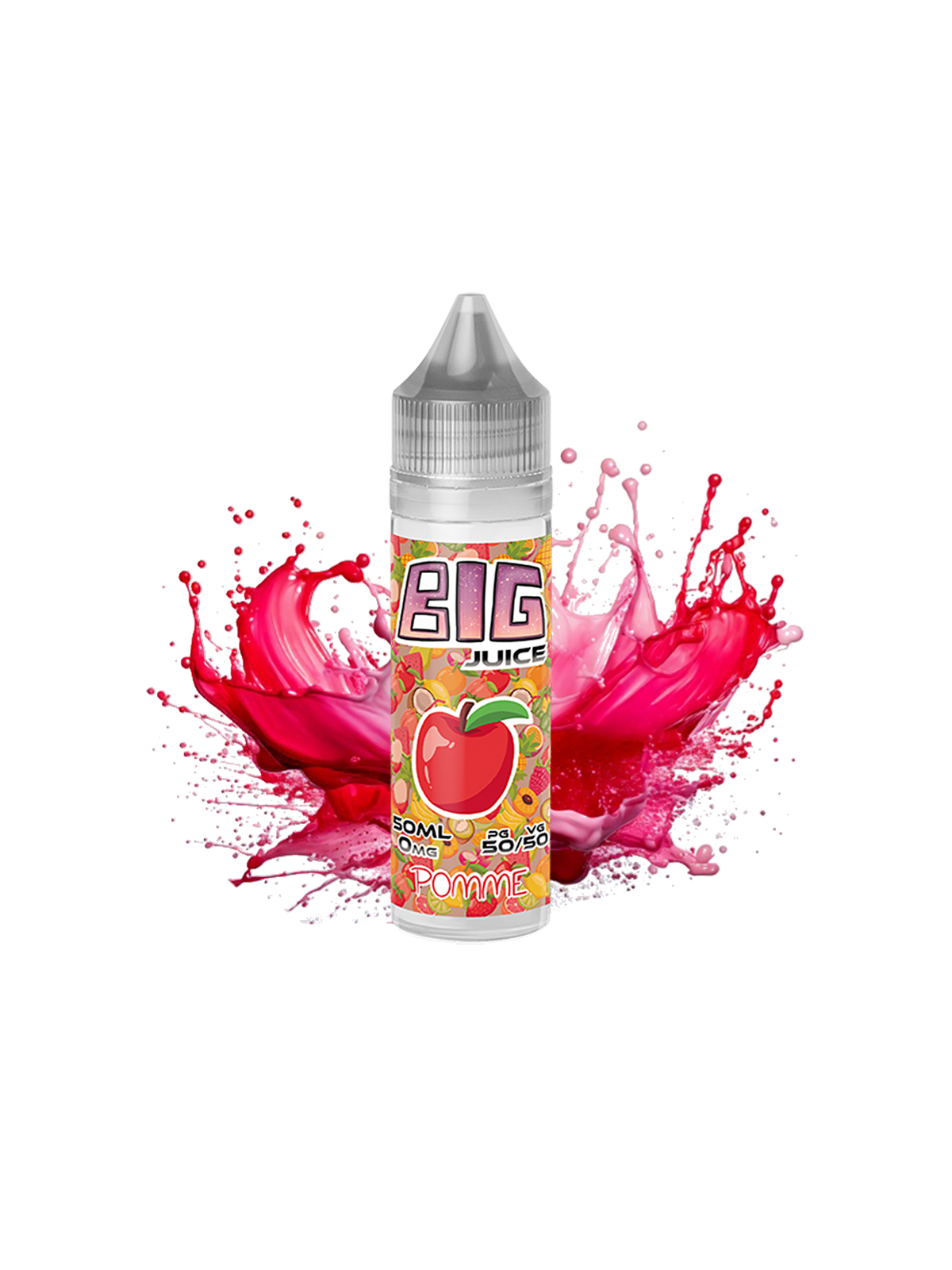 E-LIQUIDE 50ML POMME - BIG-JUICE