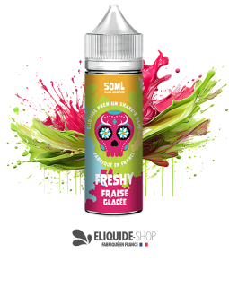E-liquide FRAISE GLACÉ 50ML  – FRESHY meilleur prix