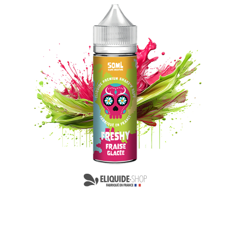 E-liquide FRAISE GLACÉ 50ML  – FRESHY meilleur prix