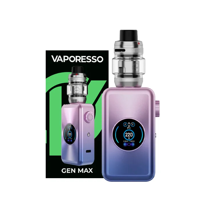 KIT GEN MAX 220W - VAPORESSO - Gradient Purple