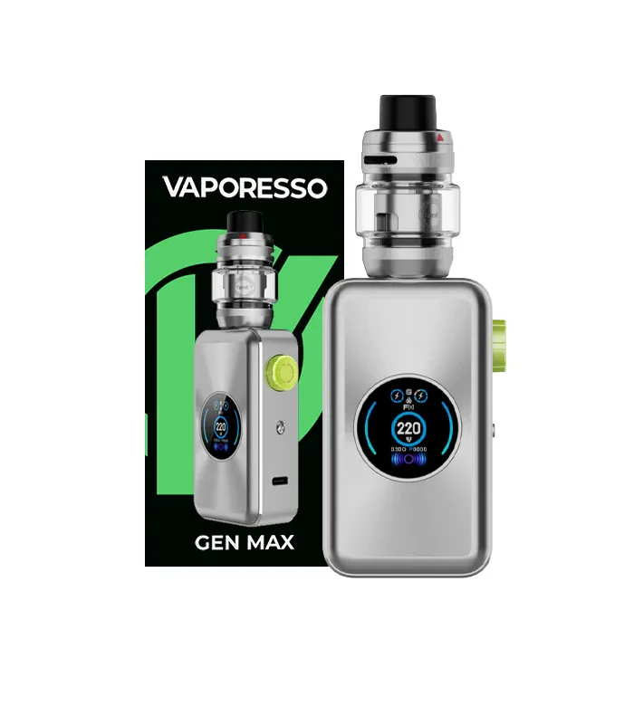 KIT GEN MAX 220W - VAPORESSO - Arctic Silver