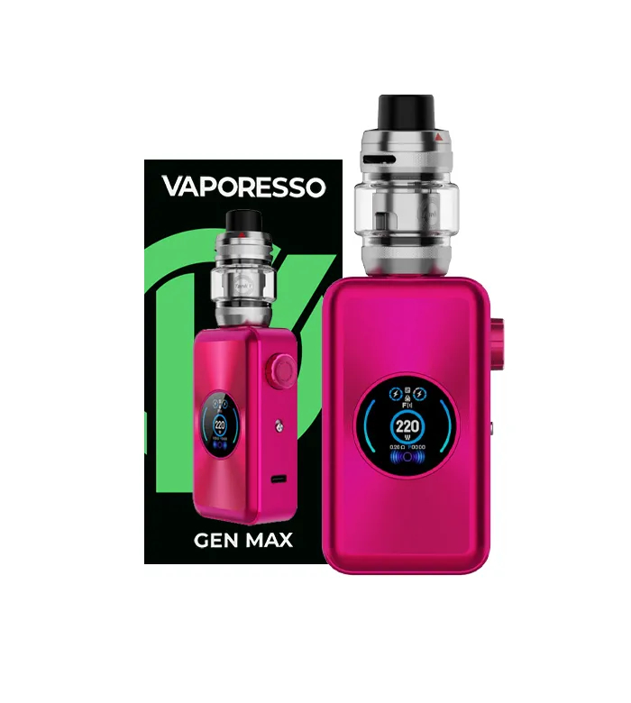 KIT GEN MAX 220W - VAPORESSO - Hot Pink