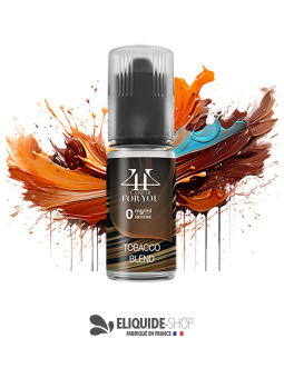 E-liquide Tobacco Blend 4YOU 10 ml mélange tabac brun et blond saveur intense e-cigarette