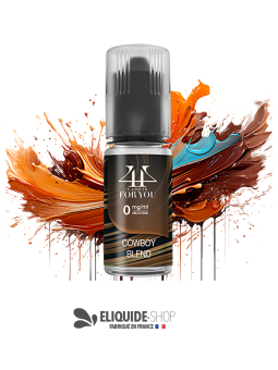E-liquide Cowboy Blend 4YOU 10 ml tabac corsé style western liquide vapoteuse pas cher