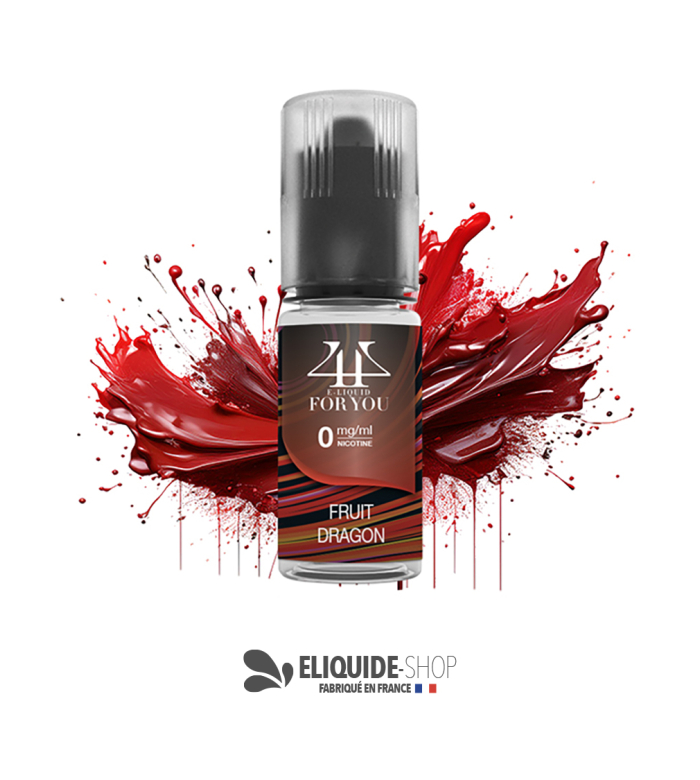 E-liquide Fruit du Dragon Dragon Fruit 4YOU 10 ml exotique sucré et original vapoteuse