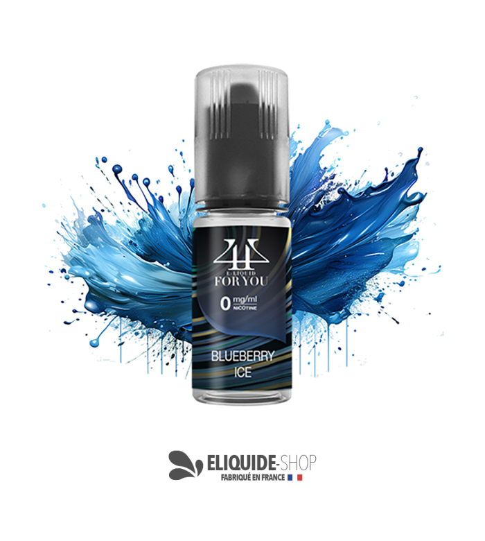 E-liquide Myrtille Glacée Blueberry Ice 4YOU 10 ml fruit bleu givré e-liquide pas cher